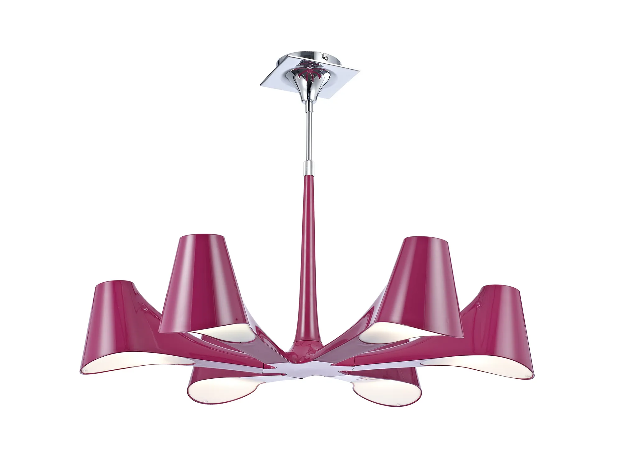 Ora Gloss Purple Ceiling Lights Mantra Multi Arm Fittings Ora Gloss Purple Ceiling Lights Mantra Multi Arm Fittings